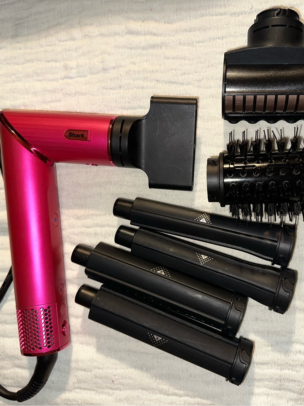 Shark FlexStyle Air Styling and Drying System Pro Curls with attachments